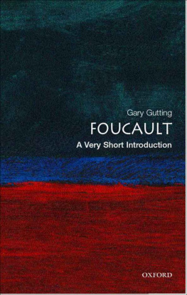 Foucault Michel - Foucault: A Very Short Introduction