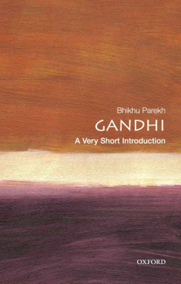 Parekh Gandhi: A very short introduction