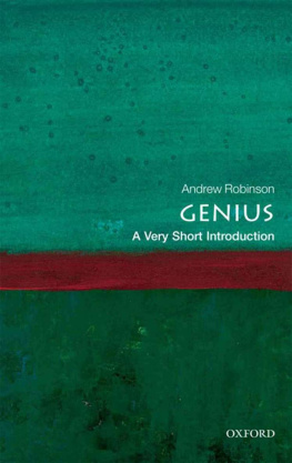 Andrew Robinson - Genius: A Very Short Introduction