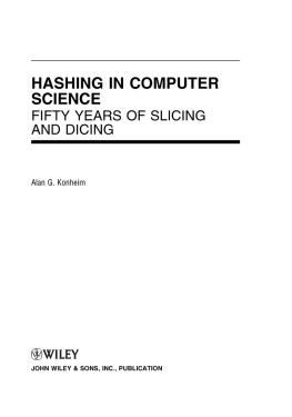 Konheim - Hashing in computer science: fifty years of slicing and dicing