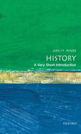 John H. Arnold - History: A Very Short Introduction