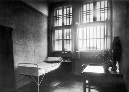 1 Adolf Hitlers room in Landsberg 1923 2 Hitler reading a book in SA - photo 4