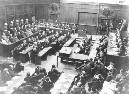 14 Interior of the Nuremberg courtroom 30 September 1946 Acknowledgements T - photo 17