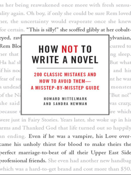 Mittelmark Howard - How Not to Write a Novel