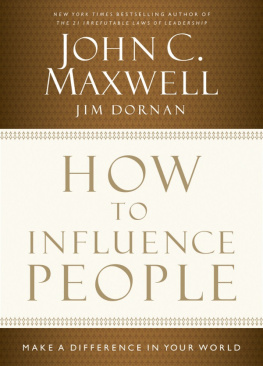 Dornan Jim - How to influence people: make a difference in your world