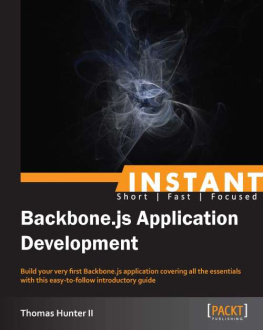 Hunter - Instant Backbone.js Application Development