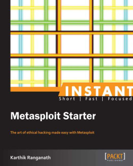 Ranganath - Instant Metasploit Starter