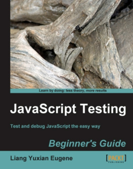 Eugene - JavaScript testing: beginners guide: test and debug JavaScript the easy way