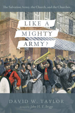 Briggs John H. Y. - Like a Mighty Army?: The Salvation Army, the Church, and the Churches