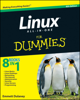 Dulaney Linux All-in-One for Dummies