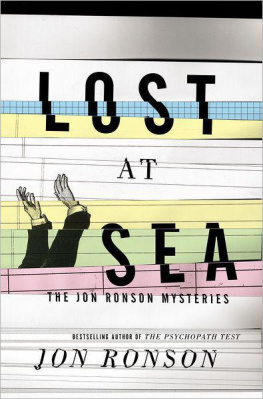 Jon Ronson - Lost at Sea: The Jon Ronson Mysteries
