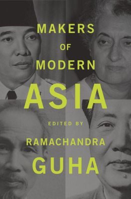 Ramachandra Guha - Makers of Modern Asia