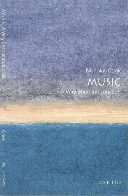 Nicholas Cook - Music: A Very Short Introduction