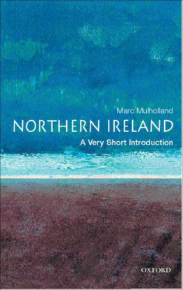 Marc Mulholland - Northern Ireland: A Very Short Introduction