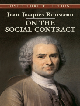 Jean-Jacques Rousseau - On the Social Contract