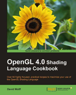 Wolff OpenGL 4.0 Shading Language Cookbook