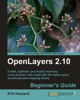 Hazzard OpenLayers 2.10 Beginners Guide