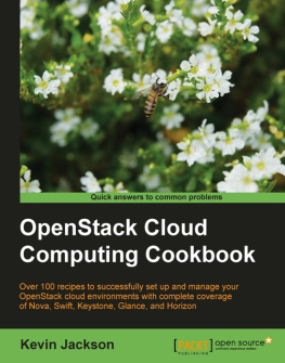 Jackson OpenStack Cloud Computing Cookbook