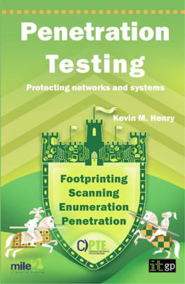 Henry - Penetration testing: protecting networks and systems
