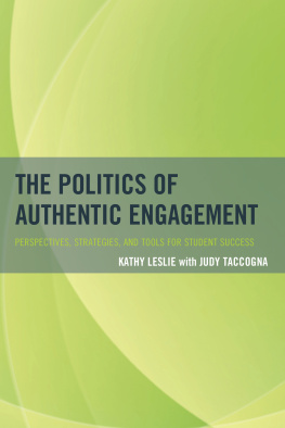 Kathy Leslie The Politics of Authentic Engagement