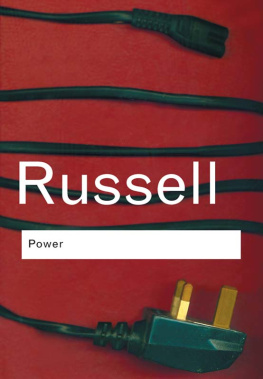 Russell Power a new social analysis