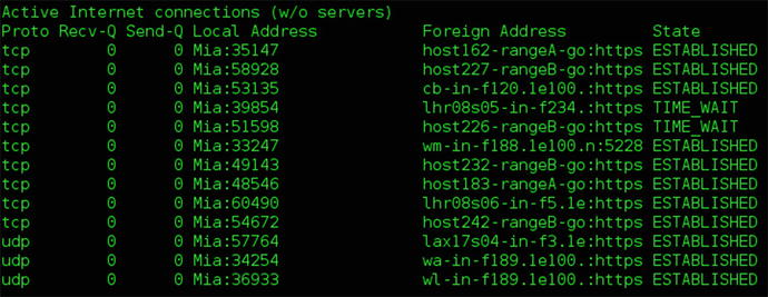 Figure 1-1 The watch command executing netstat -tu every two seconds In - photo 1