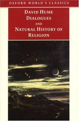 David Hume - Principal writings on religion: including Dialogues concerning natural religion and The natural history of religion