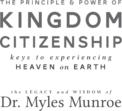 Copyright 2016Myles Munroe All rights reserved This book is protected by the - photo 2