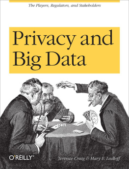 Craig - Privacy and Big Data