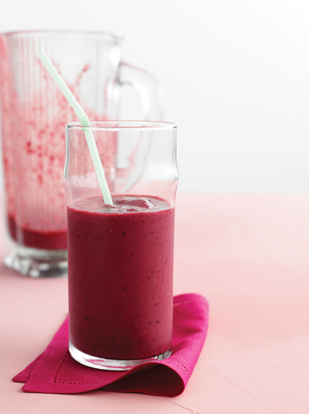 POMEGRANATE AND MIXED-BERRY SMOOTHIES cup silken tofu - photo 9