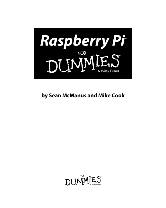 Raspberry Pi For Dummies Published by John Wiley Sons Inc 111 River - photo 2