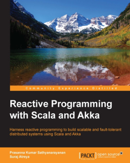 Atreya Suraj Reactive Programming with Scala and Akka