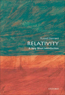 Russell Stannard Relativity: A Very Short Introduction