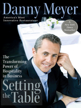 Danny Meyer - Setting the Table