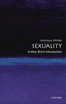 Veronique Mottier Sexuality: A Very Short Introduction