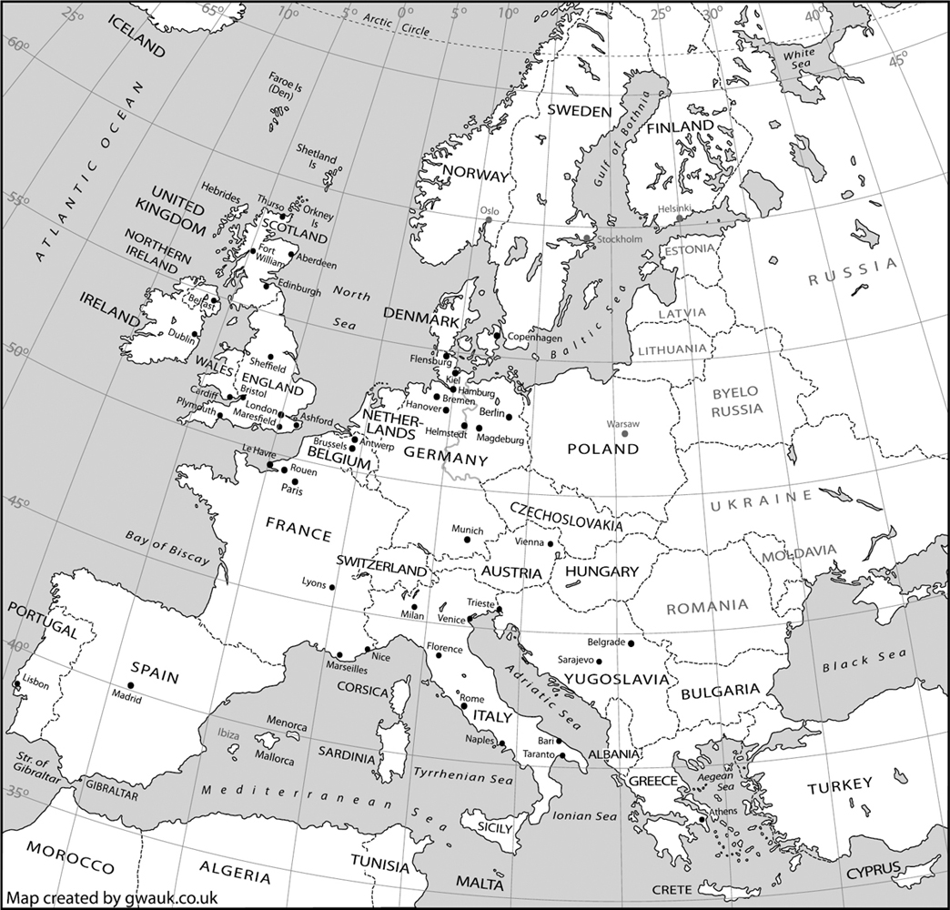 MAP 2 - SOUTHERN EUROPE MIDDLE EAST AND AFRICA MAP 3 - ASIA MINOR AND FAR - photo 3