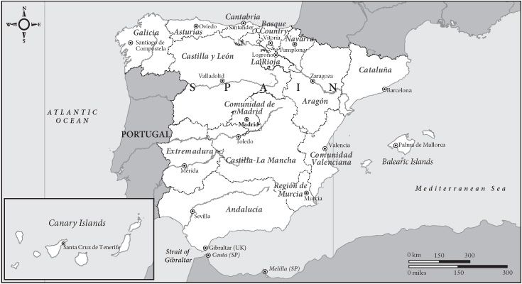 Alliance USA Oxford University Press -ChislettSpain Map 1 - Spain 022613 - - photo 3