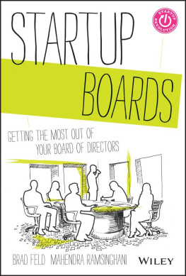 Brad Feld - Startup Boards: Getting the Most Out of Your Board of Directors