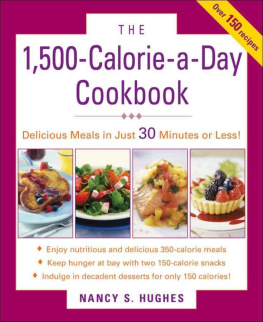 Nancy S. Hughes - The 1,500-calorie-a-day cookbook