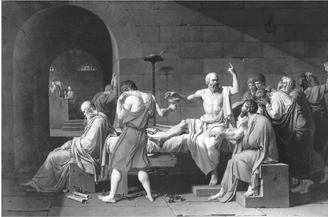 Socrates condemned to death by the people of Athens prepares to drink a - photo 3