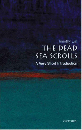 Lim - The Dead Sea Scrolls: A Very Short Introduction