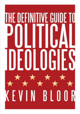 Kevin Bloor - The Definitive Guide to Political Ideologies