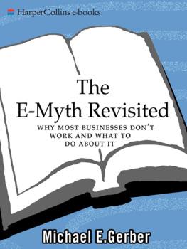 Michael E. Gerber The E-Myth Revisited