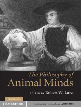 Lurz The Philosophy of Animal Minds