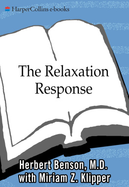 Benson Herbert The Relaxation Response