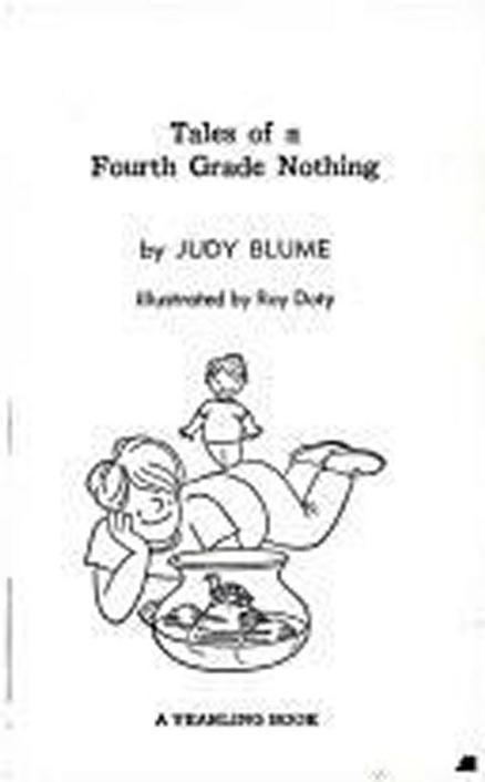 Tales of a Fourth Grade Nothing Judy Blume For Larry who is a combination - photo 1