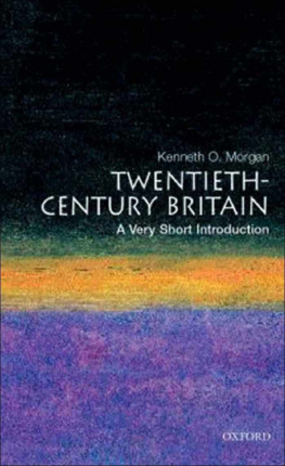 Kenneth O. Morgan - Twentieth-Century Britain: A Very Short Introduction