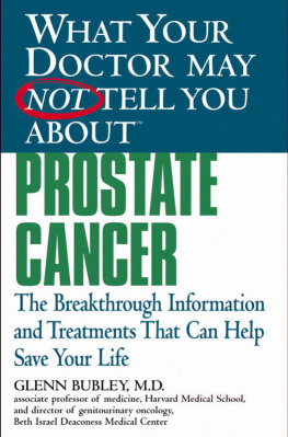 Bubley Glenn J. - What Your Doctor May Not Tell You About(TM) Prostate Cancer