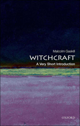 Hexenverfolgung - Witchcraft: A Very Short Introduction