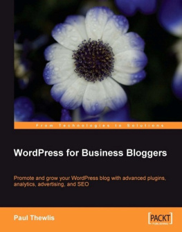 Thewlis - WordPress for Business Bloggers